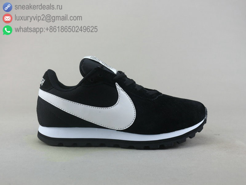 WMNS NIKE PRE LOVE O.X BLACK WHITE LEATHER UNISEX RUNNING SHOES